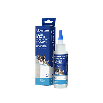 bluestem Oral Care No Brushing Gel Original Unflavored for Dogs and Cats 4.8oz