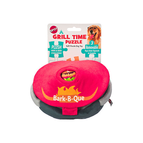 SPOT Grill Time 8" Puzzle Toy for Dogs