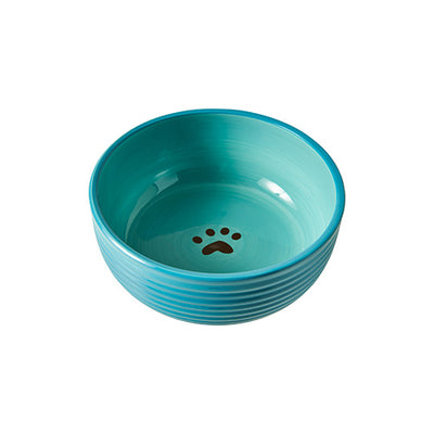 SPOT Elegance Dog Dish Aqua 7"