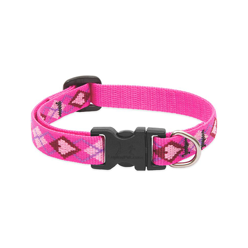 Lupine Originals Collection Puppy Love Adjustable Collar 1" x 12" to 20"