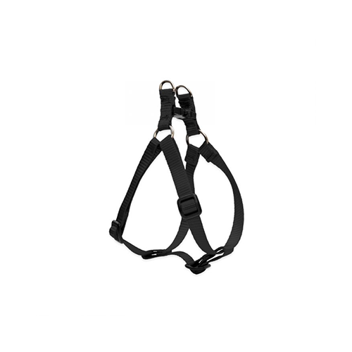 Lupine Basics Step-In Adjustable Harness for Dogs Black 1/2" x 12" to 18"