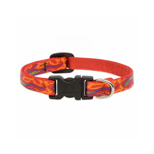 Lupine Originals Collection Go Go Gecko Adjustable Collar 3/4" x 13" to 22"
