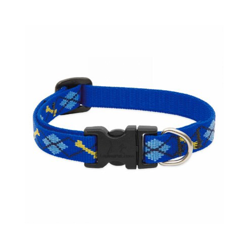 Lupine Originals Collection Dapper Dog Adjustable Collar 3/4" x 13" to 22"