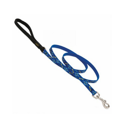 Lupine Originals Collection Dapper Dog Lead 3/4" x 6'