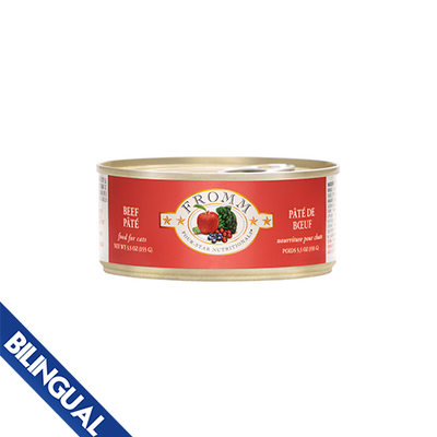 Fromm Four Star Nutritionals Beef Pt Wet Cat Food 12 x 5.5 oz