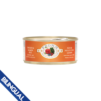 Fromm Four Star Nutritionals Chicken & Salmon Pt Wet Cat Food 12 x 5.5 oz
