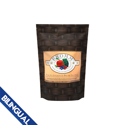 Fromm Four Star Nutritionals Pork & Applesauce Formula Dry Dog Food 4 lb