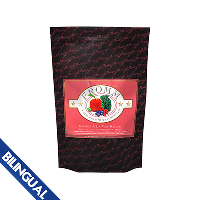 Fromm Four Star Nutritionals Salmon  La Veg Recipe Dry Dog Food 4 lb