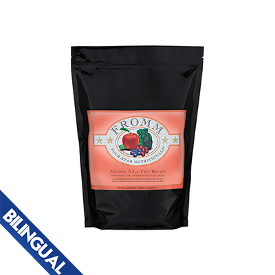 Fromm Four Star Nutritionals Salmon  La Veg Recipe Dry Cat Food 4 lb