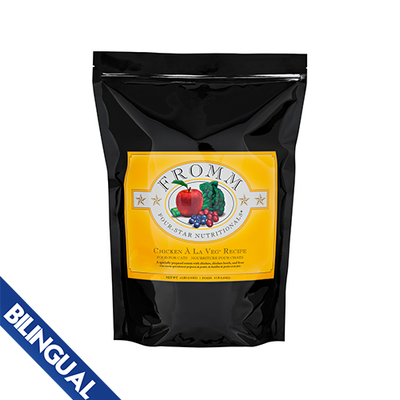 Fromm Four Star Nutritionals Chicken  La Veg Recipe Dry Cat Food 4 lb