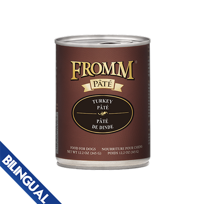 Fromm Turkey Pt Wet Dog Food 12 x 12.2 oz