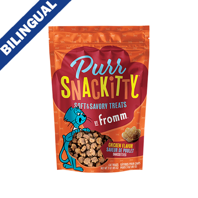 Fromm PurrSnacKitty Chicken Flavor Treats for Cats 6 x 3oz
