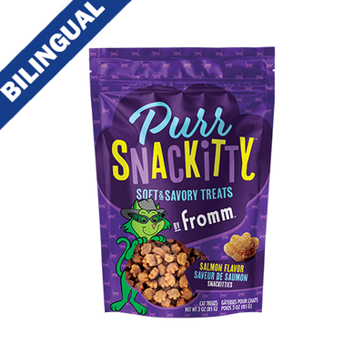 Fromm PurrSnacKitty Salmon Flavor Treats for Cats 6 x 3oz