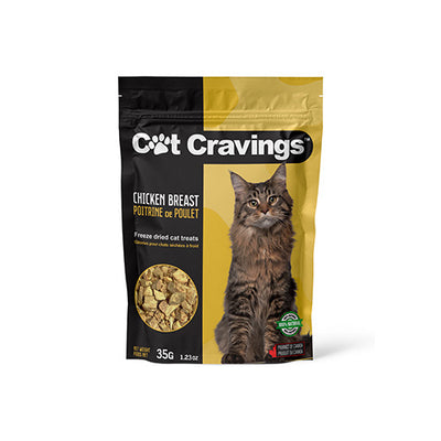 Cat Cravings  Freeze Dried Chicken Breast 35 gm Cat Treat