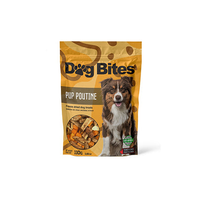 Dog Bites Pup Poutine Freeze-Dried Dog Treats 110g