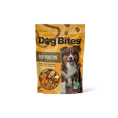 Dog Bites Pup Poutine Freeze-Dried Dog Treats 220g