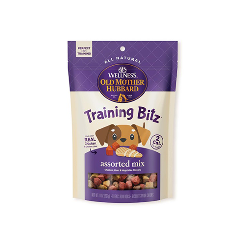 Old Mother Hubbard by Wellness Bitz Assorted Mix Oven-Baked Biscuits for Dogs 8 x 8 oz
