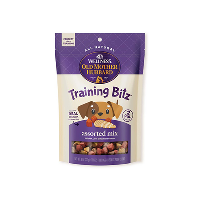 Old Mother Hubbard by Wellness Bitz Assorted Mix Oven-Baked Biscuits for Dogs 8 x 8 oz