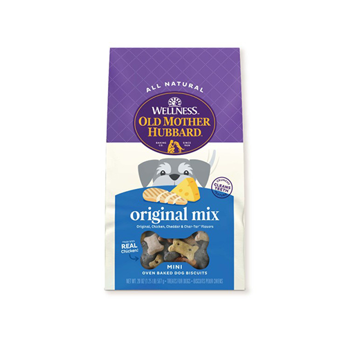 Old Mother Hubbard by Wellness Classic Original Mix Oven-Baked Biscuits for Dogs Mini 6 x 20 oz