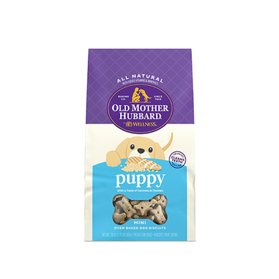 Old Mother Hubbard Classic Puppy Oven-Baked Dog Biscuits 6 x 20 oz