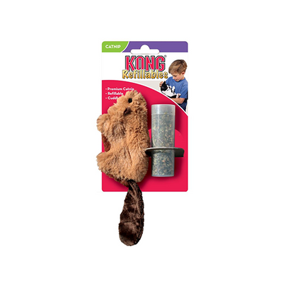 Kong Refillables Beaver Cat Toy