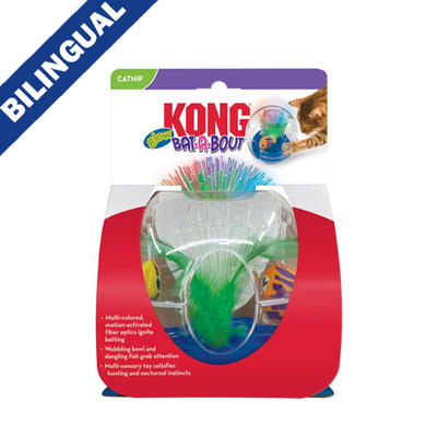 Kong Bat-A-Bout Glow Aquarium Cat Toy