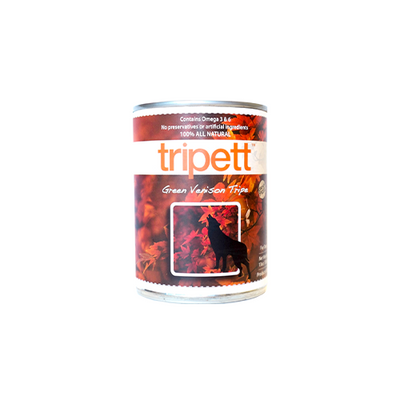 PetKind tripett Green Venison Tripe Wet Dog Food 12 x 13.2 oz