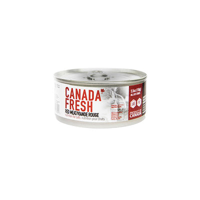 PetKind Canada Fresh Red Meat Formula Wet Cat Food 24 x 5.5 oz