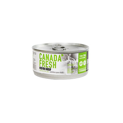 PetKind Canada Fresh Beef Formula Wet Cat Food 24 x 5.5 oz