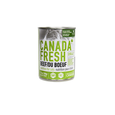 PetKind Canada Fresh Beef Formula Wet Cat Food 12 x 13 oz