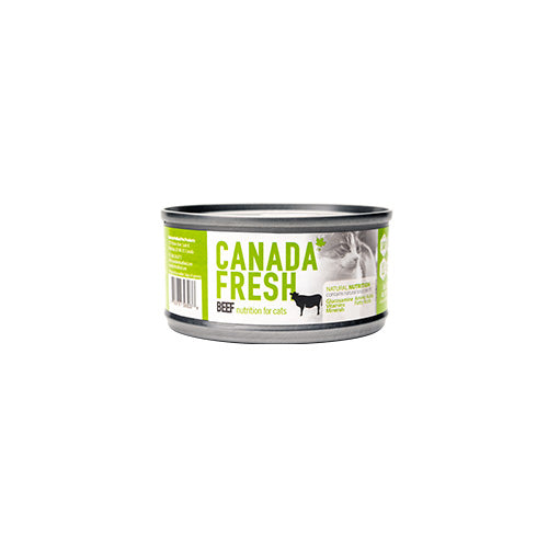 PetKind Canada Fresh Beef Formula Wet Cat Food 24 x 3 oz