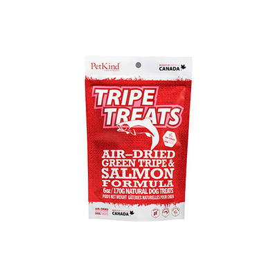 PetKind Salmon + Green Lamb Tripe Treats Natural Dog Treat 6oz