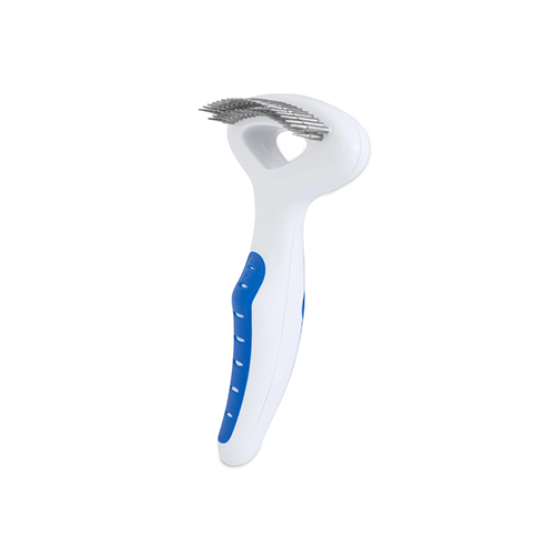 JW GripSoft Double Row Undercoat Rake Regular Teeth