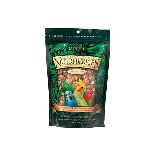 Lafeber Tropical Fruit Nutri-Berries Tropical Fruit for Cockatiels 10 oz