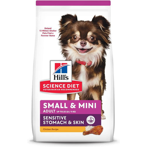 Hill's Science Diet Sensitive Stomach & Skin Dog Small & Mini Chicken 4LB