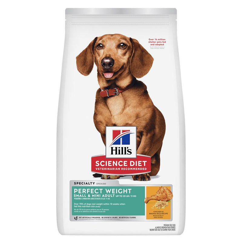 Hill's Science Diet Adult Perfect Weight Small & Mini Chicken 4LB