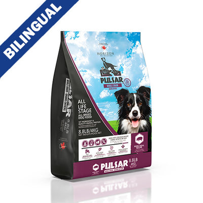 Horizon Pet Nutrition Pulsar Whole Grain Pork Formula Dry Dog Food 4 kg