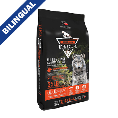 Horizon Pet Nutrition Taiga Whole Grain Chicken Meal Formula Dry Dog Food 15.9 kg