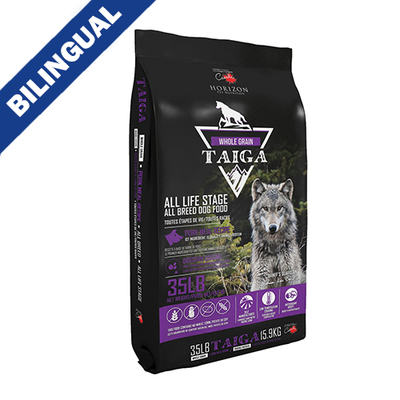 Horizon Pet Nutrition Taiga Whole Grain Pork Meal Formula Dry Dog Food 15.9 kg