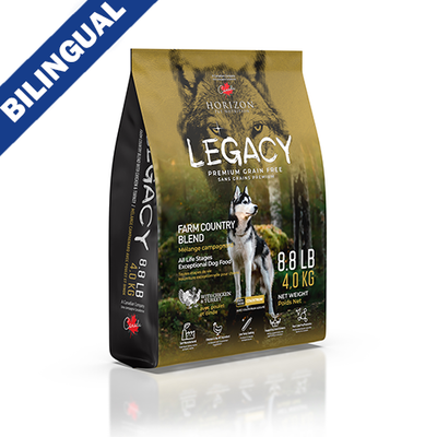 Horizon Pet Nutrition Legacy Farm Country Blend Dry Dog Food 4 kg