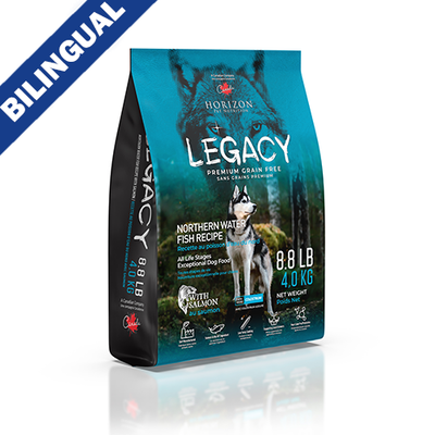 Horizon Pet Nutrition Legacy Northern Water Fish Recipe Dry Dog Food 4 kg