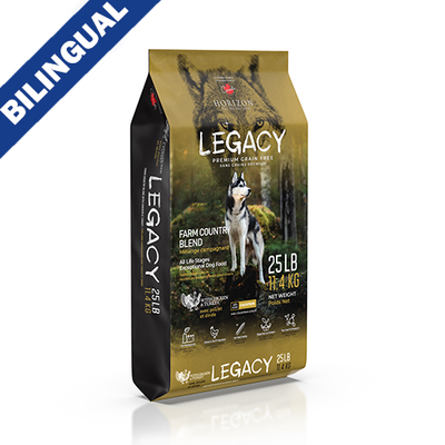 Horizon Pet Nutrition Legacy Farm Country Blend Dry Dog Food 11.4 kg
