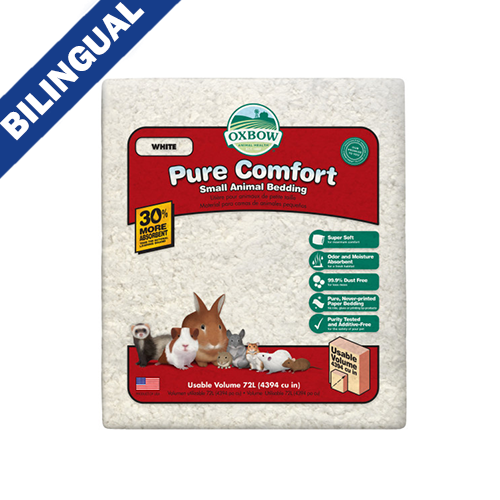 Oxbow Animal Health Pure Comfort Small Animal Bedding White 72L