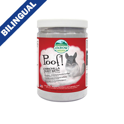 Oxbow Animal Health Poof! Blue Cloud Chinchilla Dust 2.5 lb