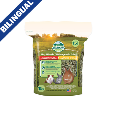 Oxbow Animal Health Hay Blends Western Timothy & Orchard Grass 15 oz
