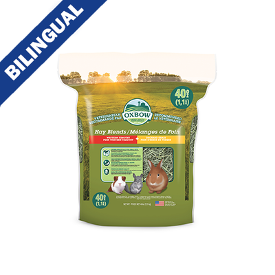 Oxbow Animal Health Hay Blends Western Timothy & Orchard Grass 40oz