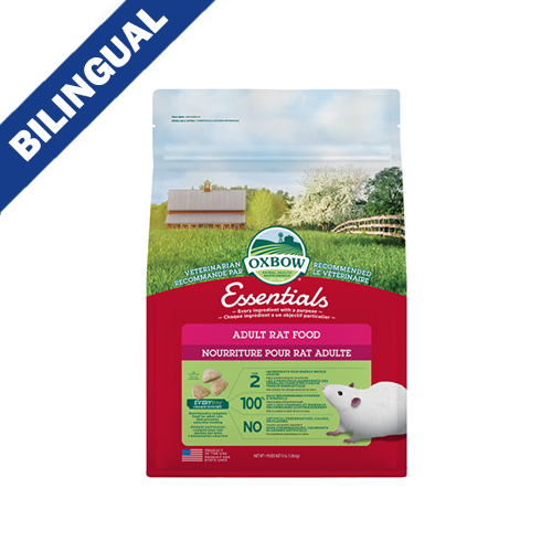 Oxbow Animal Health Essentials Adult Rat 3lb