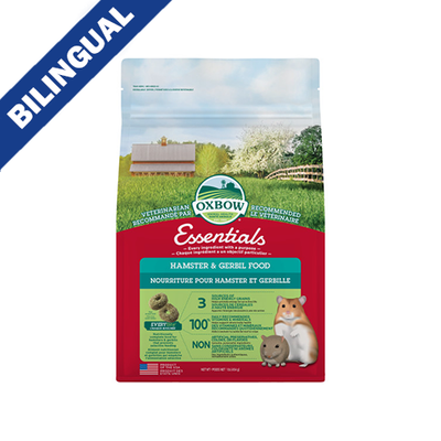 Oxbow Animal Health Essentials Hamster & Gerbil Food 1lb