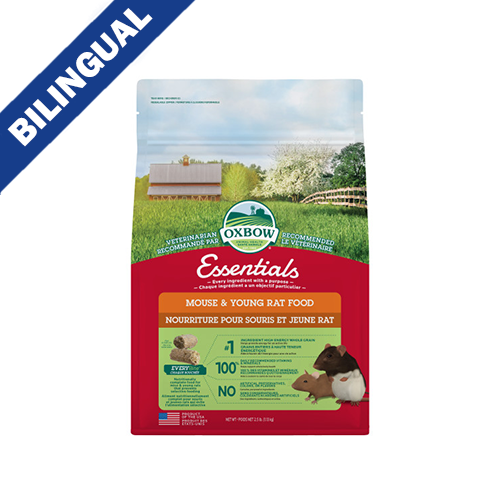 Oxbow Animal Health Essentials Mouse & Young Rat Food 2.5 lb