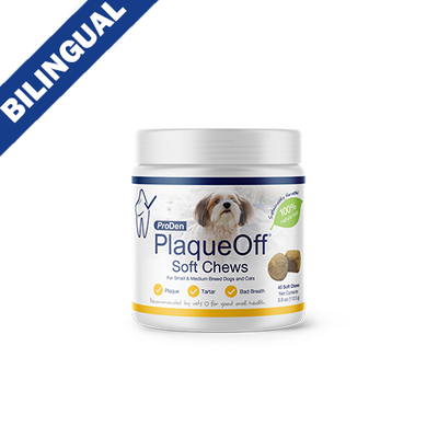 NaturVet ProDen Plaque Off Small & Medium Breed Soft Chew for Dogs (45ct)